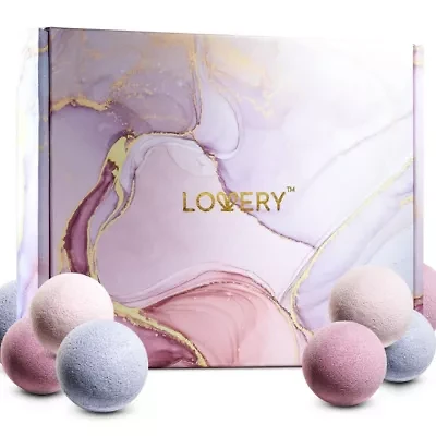Bath Bombs Gift Set, 30pc Handmade Spa Body Care Balls in Variety Scents