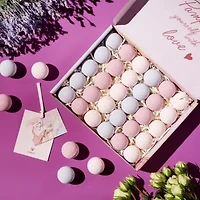Bath Bombs Gift Set, 30pc Handmade Spa Body Care Balls in Variety Scents