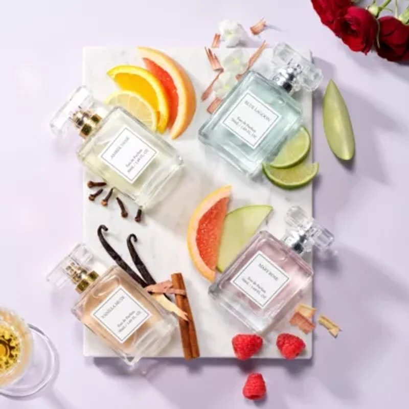 4-Pc. Floral Eau de Parfum Gift Set in Lagoon, Rose, Amber & Vanilla Scent
