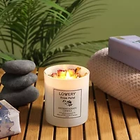 Rose Home Candle, 8oz Luxury Aromatherapy Scented Candle Gift Set