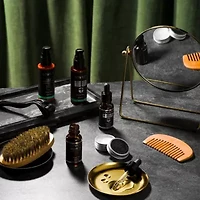 Men's 12-Pc. Beard Grooming & Growth Kit, Beard Trimming Gift Set