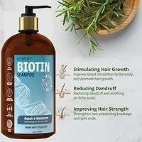 Biotin Shampoo, Made in USA, 16 oz.