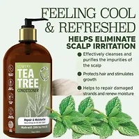 Tea Tree Conditioner, Made in USA, 16 oz.