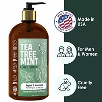 Tea Tree Mint Conditioner, Made in USA, 16 oz.