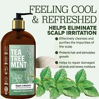 Tea Tree Mint Conditioner, Made in USA, 16 oz.