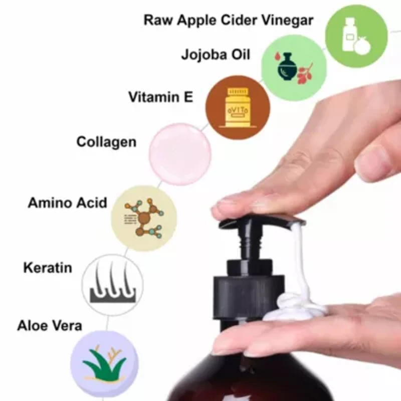 Apple Cider Vinegar Conditioner, Made in USA, 16 oz.