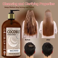 Coconut Conditioner, Made in USA, 16 oz.