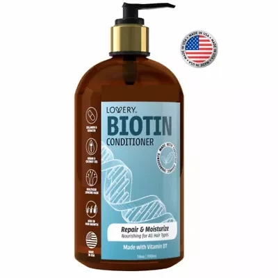 Biotin Conditioner, Made in USA, 16 oz.