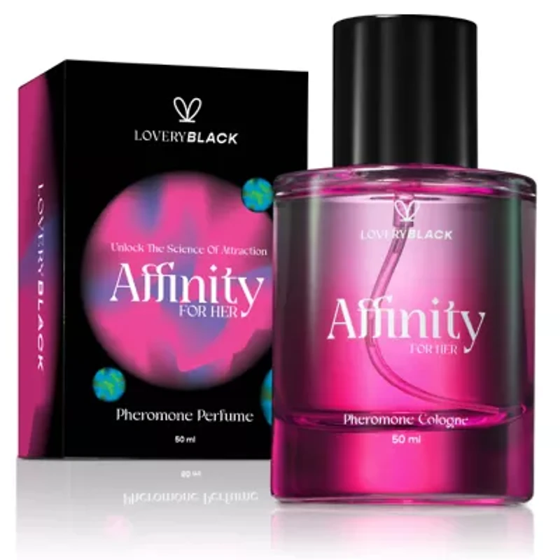 LoveryBlack Affinity For Her Pheromone Perfume - 50ml Parfum for Women
