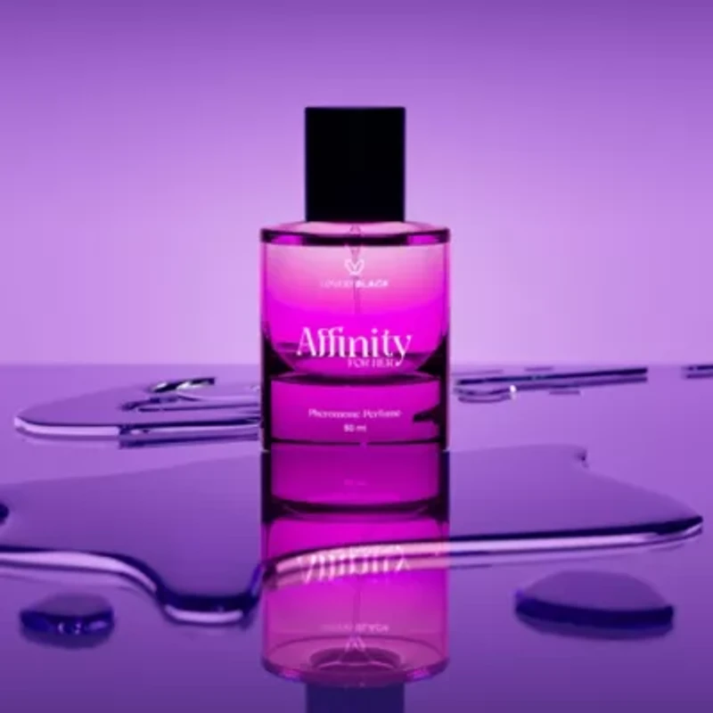 LoveryBlack Affinity For Her Pheromone Perfume - 50ml Parfum for Women