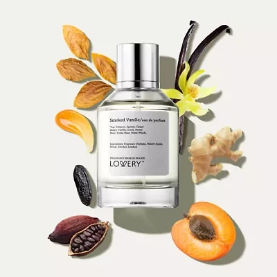 Lovery Smoked Vanille Perfume Inspired by Tom Ford Tobacco Vanille - 3.38fl oz EDP - Made in France