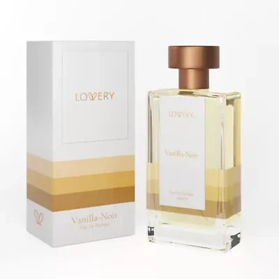 Lovery Vanilla Noir Perfume - 3.4fl oz Vanilla Parfum Spray - Made in France