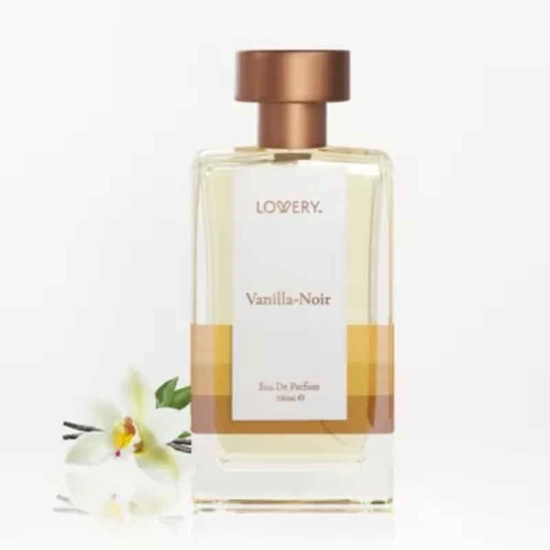 Lovery Vanilla Noir Perfume - 3.4fl oz Vanilla Parfum Spray - Made in France