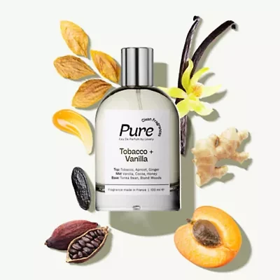 Lovery Pure Tobacco & Vanilla Perfume Inspired by Tom Ford Tobacco Vanille - 3.38fl oz Long Lasting EDP - Made in France