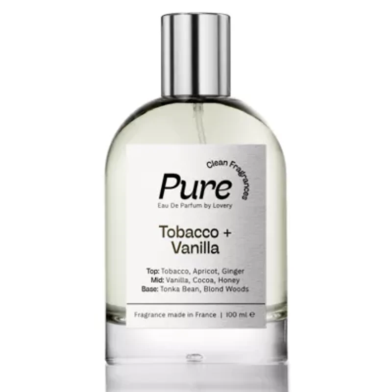 Lovery Pure Tobacco & Vanilla Perfume Inspired by Tom Ford Tobacco Vanille - 3.38fl oz Long Lasting EDP - Made in France