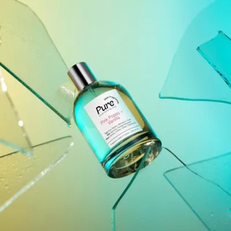 Lovery Pure Pink Poppy & Vanilla Perfume Inspired by YSL Black Opium - 3.38fl oz Long Lasting Eau de Parfum - Made in France