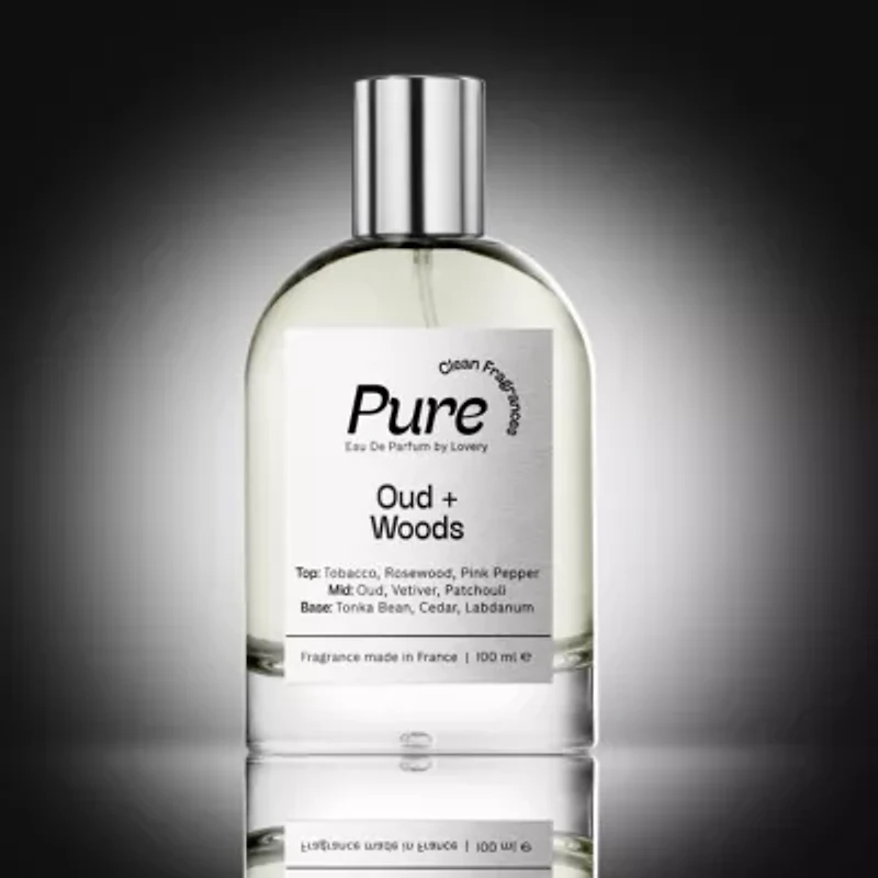 Lovery Pure Oud & Woods Perfume Inspired by Tom Ford Oud Wood - 3.38fl oz Long Lasting Eau de Parfum - Made in France
