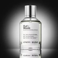 Lovery Oud Woods Perfume Inspired by Tom Ford Oud Wood - 3.38fl oz Long Lasting Eau de Parfum - Made in USA