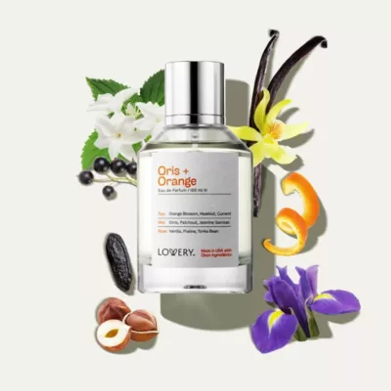 Lovery Oris & Orange Blossom Perfume Inspired by Lancome La Vie Est Belle EDP Spray - 3.38fl oz Long Lasting Parfum - Made in USA
