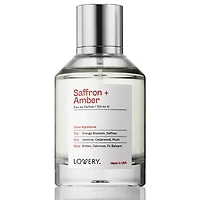 Lovery Saffron Amber Perfume Inspired by Baccarat Rouge 540 - 3.38fl oz Long Lasting Eau de Parfum - Made in USA