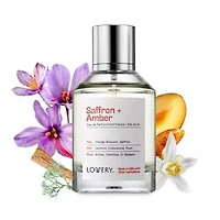 Lovery Saffron Amber Perfume Inspired by Baccarat Rouge 540 - 3.38fl oz Long Lasting Eau de Parfum - Made in USA