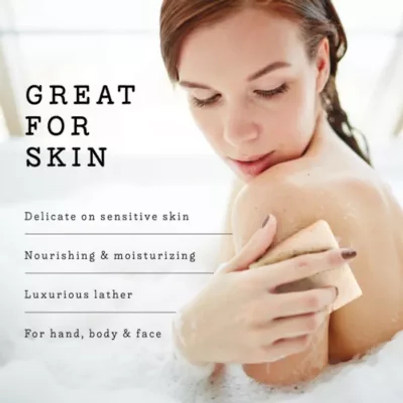 Lovery Handmade Goat Milk Soap Bars with Organic Shea Butter - 3Pack Patchouli Sandalwood Scent Made in USA