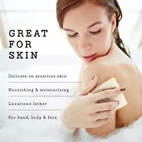 Lovery - Handmade Goat Milk Soap Made in USA with Organic Shea Butter - Goats Milk Soap Bars - Oatmeal, Eucalyptus Lavender, Patchouli Sandalwood Bar - All Natural Soap Bar, 3 Pack