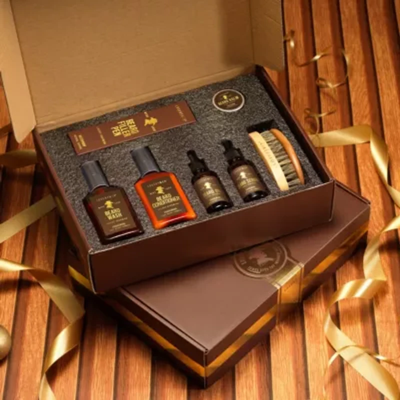 Lovery LoveryMEN Beard Care Kit - 12pc Mens Grooming Gift Set