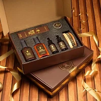 Lovery LoveryMEN Beard Care Kit - 12pc Mens Grooming Gift Set