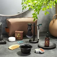 Lovery LoveryMEN Ultimate Beard Shaving Kit - 17pc Men's Grooming Gift Set