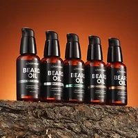 Lovery LoveryMen Deluxe Beard Oils - 5pc Beard Softener Grooming Gift Set