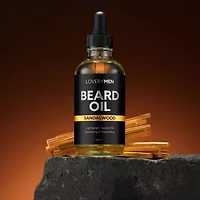 Lovery LoveryMen Sandalwood Beard Oil - 4oz Nourishing & Moisturizing Oil