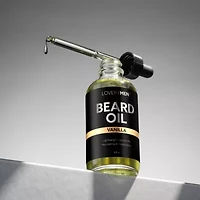 Lovery LoveryMen Vanilla Beard Oil for Men - 4oz All Natural Mens Beard Oil