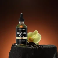 Lovery LoveryMen Vanilla Beard Oil for Men - 4oz All Natural Mens Beard Oil