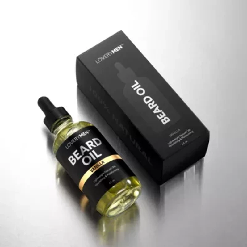 Lovery LoveryMen Vanilla Beard Oil for Men - 4oz All Natural Mens Beard Oil