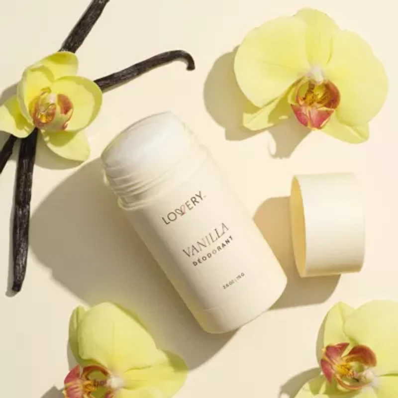 Lovery Vanilla Deodorant Stick - 2.6oz 24 Hour Odor Control
