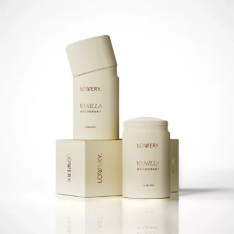 Lovery Vanilla Deodorant Stick - 2.6oz 24 Hour Odor Control