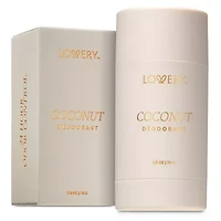 Lovery Coconut Aluminum Free Deodorant Stick -2.6oz 24 Hour Odor Control