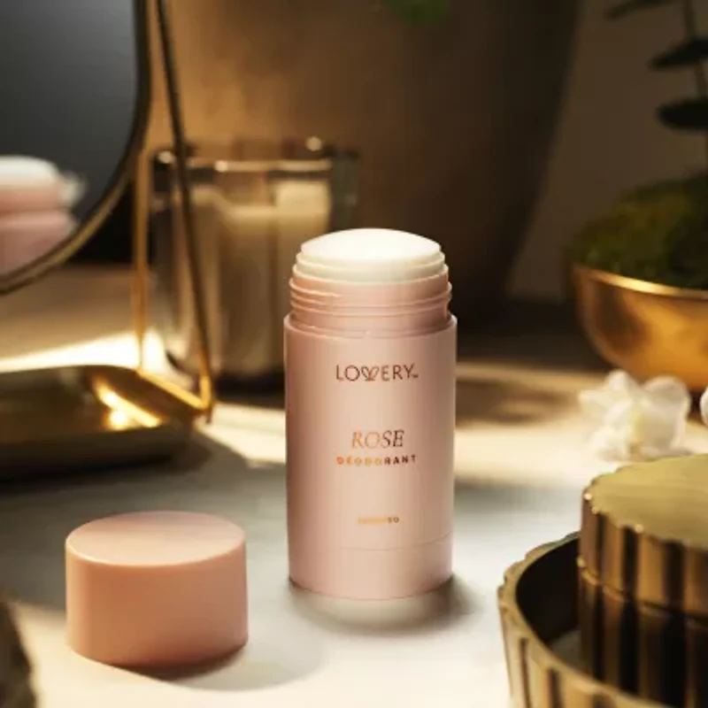 Rose Aluminum Free Deodorant Stick