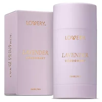 Lovery Lavender Aluminum Free Deodorant Stick - 2.6oz 24 Hour Odor Control