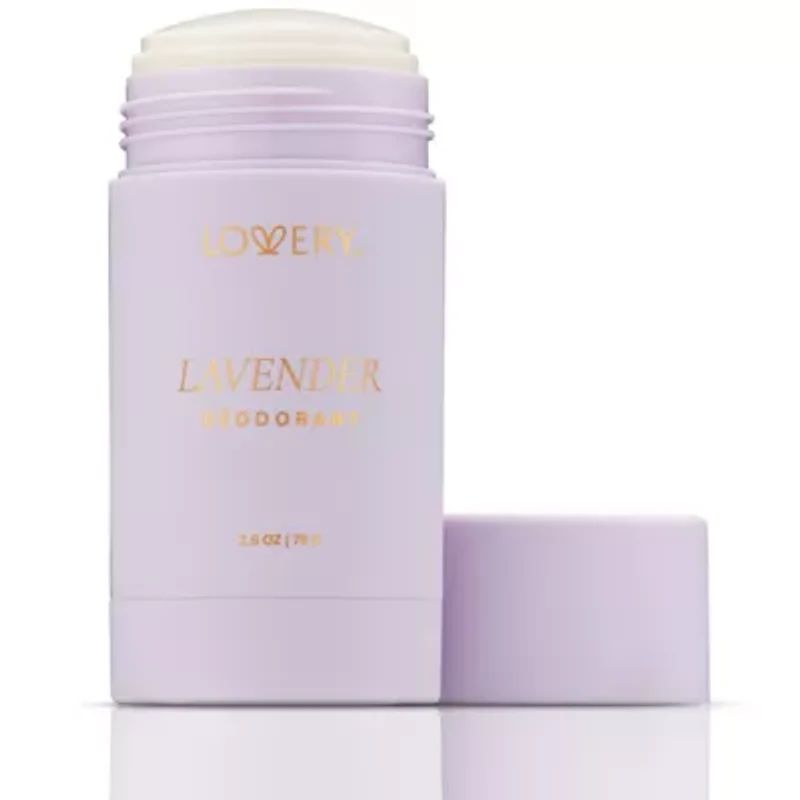 Lovery Lavender Aluminum Free Deodorant Stick - 2.6oz 24 Hour Odor Control