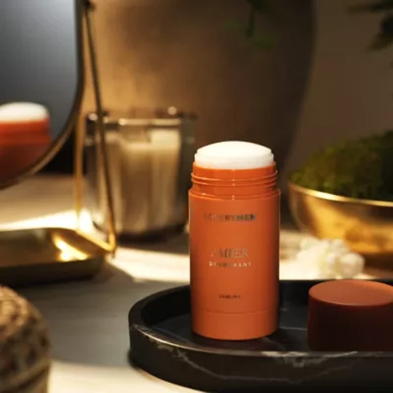 Lovery Amber Aluminum Free Deodorant Stick - 2.6oz 24 Hour Odor Control