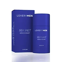 Lovery Sea Salt Aluminum Free Deodorant Stick - 2.6oz 24 Hour Odor Control