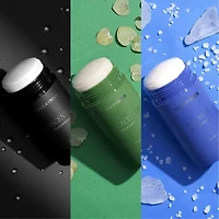 Lovery Sea Salt, Eucalyptus, Unscented Mens Anti-Perspirant Deodorant Stick - 3Pc Aluminum Free