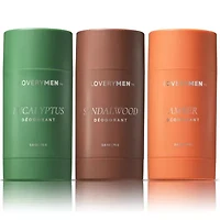 Lovery Mens Anti-Perspirant Deodorant Stick -3Pc Aluminum Free Deodorants