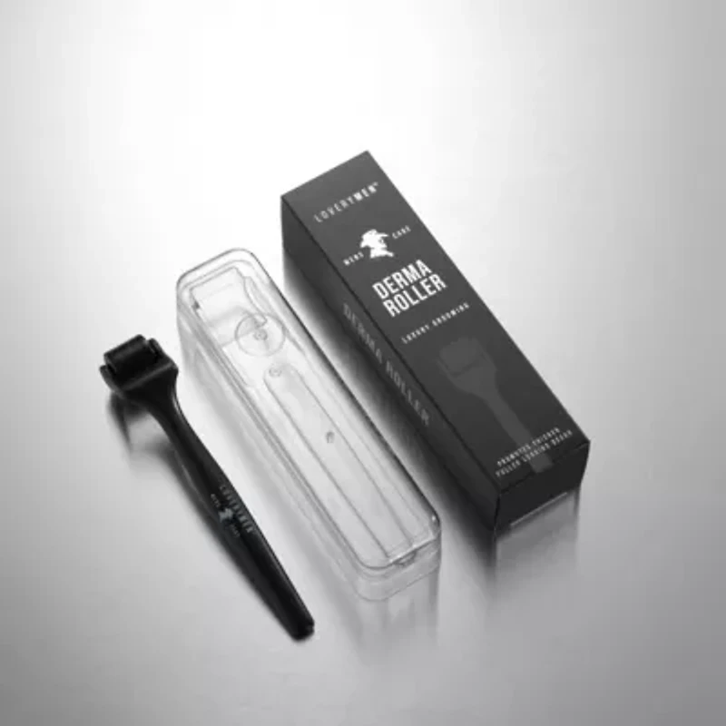 LOVERYMEN Derma Roller for Beard Growth, Luxury Grooming Tool