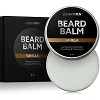 Lovery LoveryMen Vanilla Beard Balm - 4oz Beard Cream & Softener