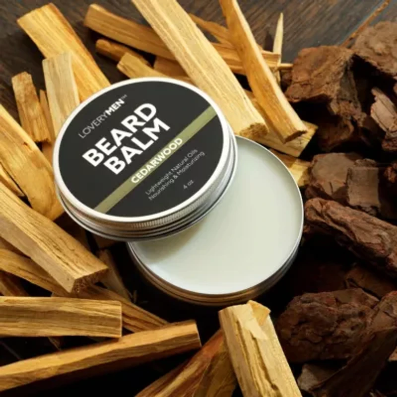 Lovery Cedarwood Beard Balm - 4oz Beard Butter & Softener