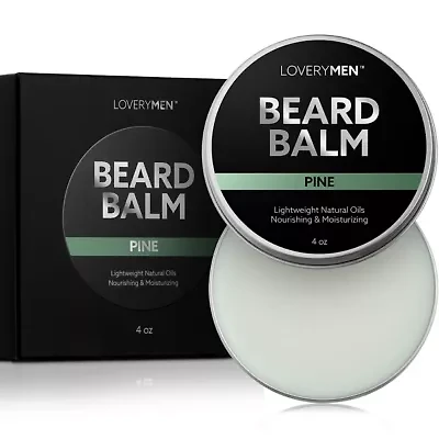 Lovery Pine Beard Balm-4oz-Conditioning & Styling Beard Wax