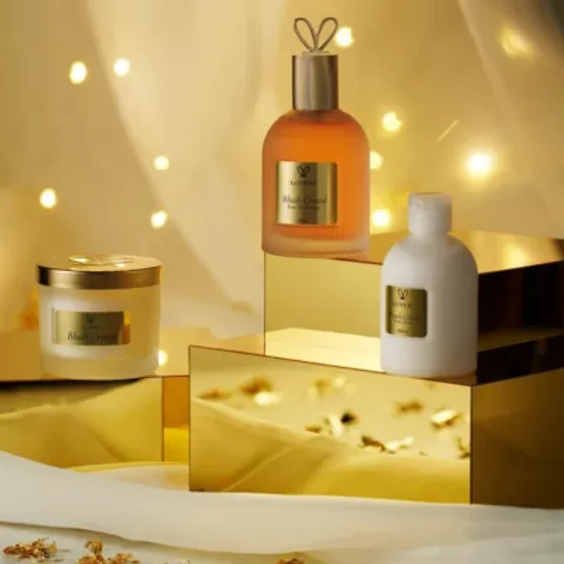 Lovery 4-Pc. Limited Edition Blush Cristal Beauty Body Care Gift Set